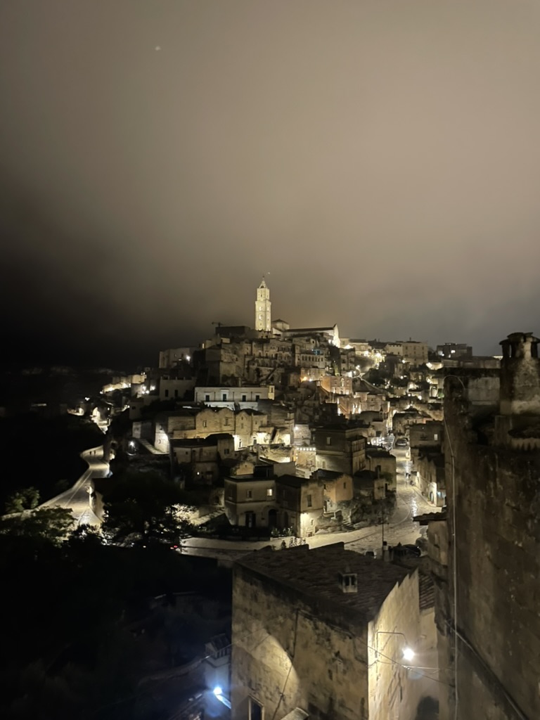 The Sassi caves in Matera are beautiful