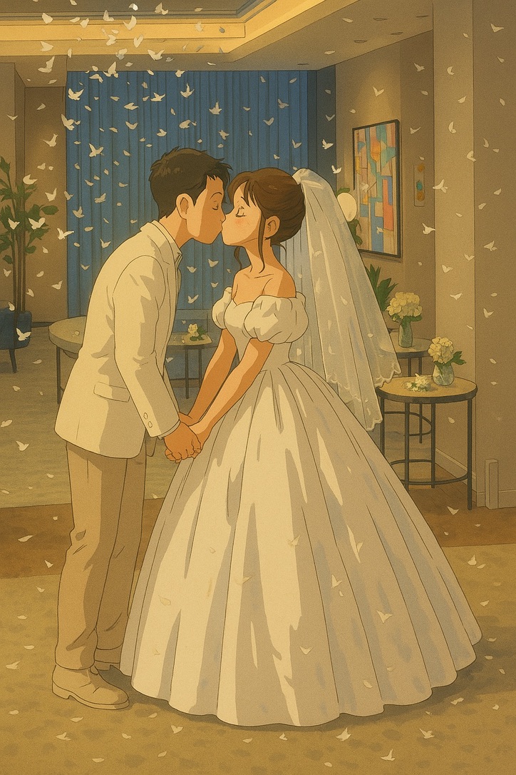 It was during the Ghibli aesthetic trend